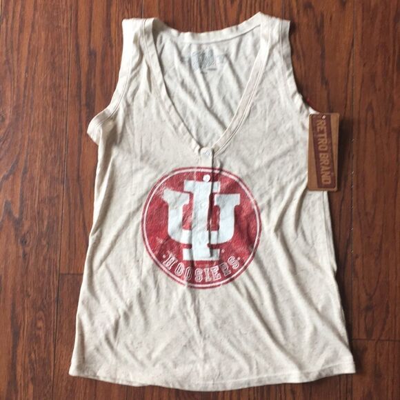 NWT Hoosiers Retro Brand tank. Medium - Picture 1 of 3